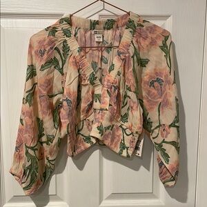 New billabong Floral Women's top